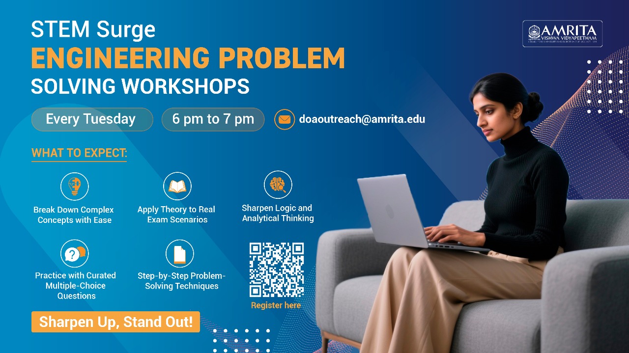 STEM Surge – Engineering Problem Solving Workshop.